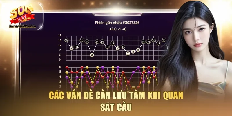 Các vấn đề cần lưu tâm khi quan sát cầu